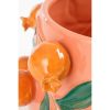 Melika Bloempot Binnen - H19 x Ø29 cm - Keramiek - Roze - Afbeelding 2