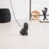 Ornament - Labradoodle Hond - Polyresin - Zwart - 16x23,5cm - Afbeelding 6