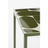 Bologna Salontafel Buiten - L99 x B41 x H46 cm - Metaal - Donkergroen - Afbeelding 2