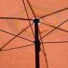 Parasol Bessen - H238 x Ø220 cm - Roze - Afbeelding 3