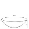 Tabo Schaal - H9 x Ø31 cm - Groen - Afbeelding 4