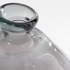 Pinto Vaas - H33 x Ø33 cm - Gerecycled Glas - Antraciet - Afbeelding 3