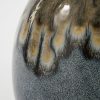 Helma Vaas - H38 x Ø22 cm - Blauw - Afbeelding 3