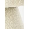 Poef - H46 x Ø49 cm - Off White - Afbeelding 3