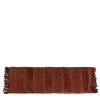 The Oh My Gee Kussenhoes - Bordeaux Fluweel - 35x100 - Afbeelding 2
