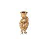 Kaarshouder - Pommeren - Polyresin - Goud - 11,7x5,5x12cm - Afbeelding 3