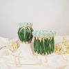 VASE-TULIPS- DOLOMITE-MINT/ GROEN-17X17X16CM - Afbeelding 5