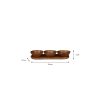 Tomar Schaaltjes en Dienblad - 200 ml - 100% FSC Mangohout - Donkerbruin - Afbeelding 5