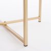 Mikki Bijzettafel - H45 x Ø45 cm - Metaal - Goud - Afbeelding 4