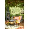 Celo Loungetafel - L80 x B80 x H23 cm - Metaal - Zwart - Afbeelding 10