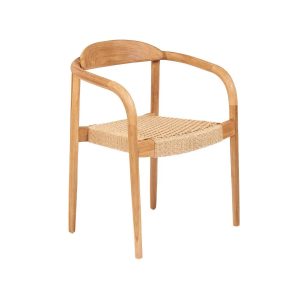 De Pandan Eetkamerstoel - Naturel - Buiten