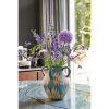 Caldo Vaas - L28 x B28 x H36 cm - Keramiek - Donkerblauw - Afbeelding 5