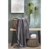 In the Mood Mardy Fleece Plaid - L200 x B150 cm - Polyester - Antraciet - Afbeelding 4