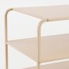 Jules Salontafel - L110 x B38 x H50 cm - Metaal - Lichtbruin - Afbeelding 2