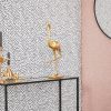 Ornament - Flamingo - Polyresin - Goud - 16,5x10x39cm - Afbeelding 6
