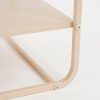 Jules Salontafel - L110 x B38 x H50 cm - Metaal - Lichtbruin - Afbeelding 3
