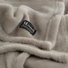 Famke Fleece Plaid - L180 x B130 cm - Beige - Afbeelding 4