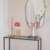Vaas - Disco - Glas - Rosé Goud - 12,5x12,5x30cm - Afbeelding 2