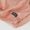 Joanne Fleece Plaid - L180 x B130 cm - Polyester - Perzik - Afbeelding 3