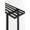 Greenrax Plantenstandaard - L90 x B44 x H102 cm - Metaal - Zwart - Afbeelding 2