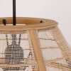 Pella Hanglamp - H46 x Ø29 cm - Linnen - Beige - Afbeelding 2