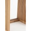 Yonker Plantentafel - Set van 2 - L35 x B25 x H80 cm - Gerecycled Hout - Bruin - Afbeelding 4