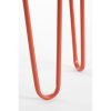 Stanly Bloempot op Standaard - Set van 2 - L42 x B21 x H46 - Metaal - Perzik - Afbeelding 4