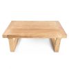 De teruggewonnen teakhouten salontafel - naturel - Afbeelding 7