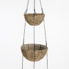 Luso Hangende Bloempot - H110 x Ø30 cm - Kunststof - Bruin - Afbeelding 3