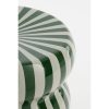 Skipper Bijzettafel - H40 x Ø35 cm - Keramiek - Groen - Afbeelding 2
