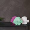 Ornament - Kerstboom - Keramiek - Neon Roze - 7x7x16cm - Afbeelding 4