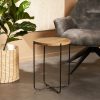 Armando Bijzettafel - H45 x Ø36 cm - FSC 100% Mangohout - Bruin - Afbeelding 4