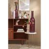 Rioja Fles Vaas - H75 x Ø18 cm - Gerecycled Glas - Bordeaux - Afbeelding 5