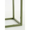 Bologna Bijzettafel Buiten - Set van 2 - L78 x B24 x H68 cm - Metaal - Groen - Afbeelding 3