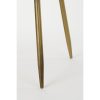 Flores Bijzettafel - H48 x Ø42 cm - Metaal - Brons - Afbeelding 3