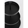 Etagere 3-Laags - H44 x Ø30 cm - Zwart - Afbeelding 2