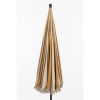 Rissy Parasol - H238 x Ø220 cm - Bruin - Afbeelding 6