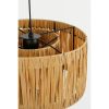 Elisa Hanglamp - H30 x Ø35 cm - Raffia - Lichtbruin - Afbeelding 2