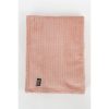 Joanne Fleece Plaid - L180 x B130 cm - Polyester - Perzik - Afbeelding 2