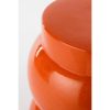 Vendi Bijzettafel - H40 x Ø35 cm - Keramiek - Oranje - Afbeelding 2