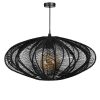 Kanti Hanglamp - H20 x Ø41 cm - Metaal - Zwart - Afbeelding 2