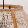 Pella Hanglamp - H58 x Ø33 cm - Linnen - Beige - Afbeelding 2