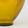 Firenza Fles Vaas - H59 x Ø29 cm - Gerecycled Glas - Oker - Afbeelding 3