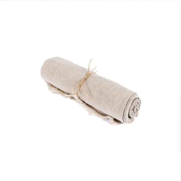 Het linnen tafelkleed - Beige - 150x200