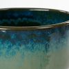 Aster Bloempot - H23 x Ø26 cm - Stoneware - Groen - Afbeelding 2