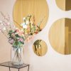 Spiegel - Rond - Goudkleurig Glas - 30x1x30m - Afbeelding 5
