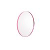 Mirror - wandspiegel rond - metaal - roze - Ø40cm - Afbeelding 2
