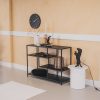 Kast - Metaal - Zwart - 100x35x75cm - Afbeelding 7