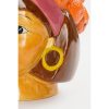 Funny Bloempot Binnen - L20 x B20 x H22 cm - Dolomiet - Oranje - Afbeelding 4