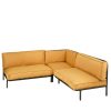 Celo Loungebank - L122 x B83 x H78 cm - Metaal - Zwart - Afbeelding 8